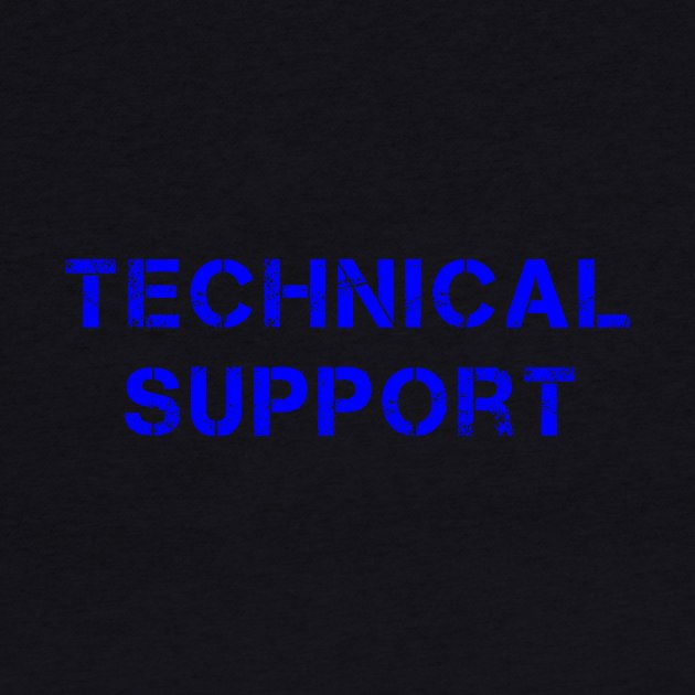 Technical Support Blue by CWdesign